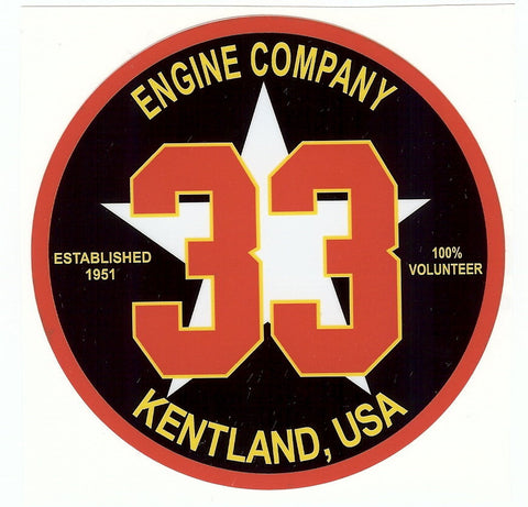 Sticker -Engine Company