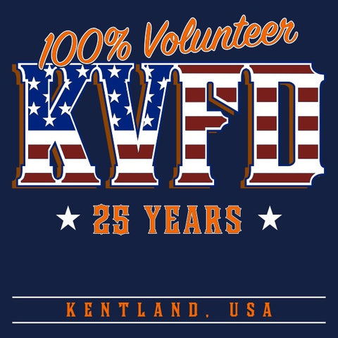 25 Years All Volunteer Anniversary Shirt